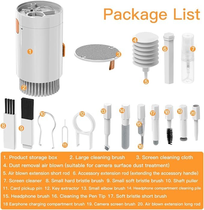 20 in 1 Cleaning kit - Image 9